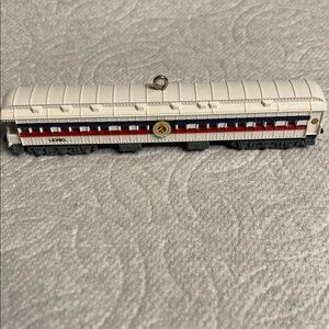 Lionel Freedom Train Observation Car Hallmark Ornament 2007 Die Cast Metal